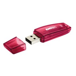 Memoria Usb Emtec Flash C410 16 grb 2.0 Rojo