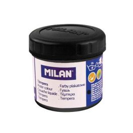 Tempera Milan 40 Ml (Bote) Negro (Set de 6) Precio: 6.9900006. SKU: B1HENVPE67