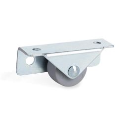 Q&Q Rueda Fija Noria Aro De Goma Ø25 H28 P/Nido Soporte Acero Zincado Aro Goma Gris Precio: 1.88999943. SKU: B13XQ5PLK3