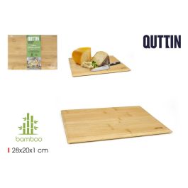 Quttin Tabla para Cortar y Servir de Bambú 28 x 20 cm - Ideal Cocina y Presentación Alimentos (12 Unidades) Precio: 28.78999948. SKU: S2205115