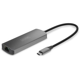 Digitus Extensor HDMI-USB-C 4K 120Hz CAT6A 30m Transmisor y Receptor de Señales AV HDR Plug and Play