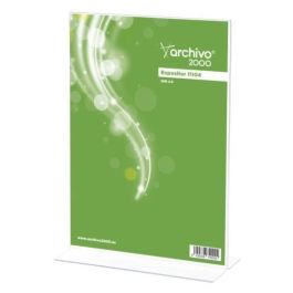 Archivo 2000 Expositor Sobremesa En Forma De T 1-3 Din A4 Vertical 80x110x215 mm Cristal Transparente Precio: 2.50000036. SKU: B17ZMKR6T8