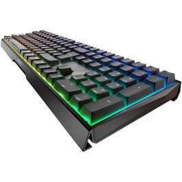 Cherry MX-Board 3.0 S - Tastatur - Schwarz - Hintergrundbeleuchtung - Tastenschalter: Rot