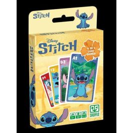 Shuffle Baraja de Cartas Infantil Stitch - 4 Juegos: Snap, Familias, Parejas o Acción Shuffle Baraja de Cartas Infantil Stitch - 4 Juegos: Snap, Familias, Parejas o Acción