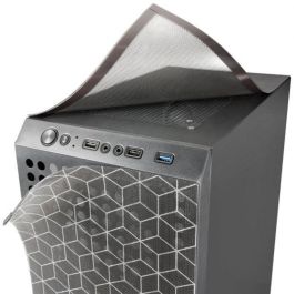 Mars Gaming MC-MAG Caja PC Gaming Semitorre ATX con Panel Cristal Templado, 3 Ventiladores FRGB, Doble Rejilla Magnética y Doble Cámara