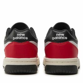 Zapatillas Deportivas Infantiles New Balance 480 Blanco Rojo Negro