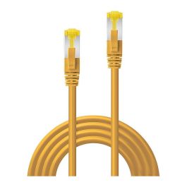Lindy Cable de Red RJ45 S/FTP LSZH de 3m, Amarillo. Cat.7 Soporte 600MHz, 10GBase-T, Conectores Chapados en Oro, Diseño Snagless, LSZH