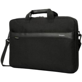 Targus GeoLite Funda Slip Case para Portátil 14" Negro, Resistente al Agua, Asa, Correa Hombro, Bolsillo Frontal, Reciclado