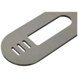 Stanley Plancha para cepilladora metálica, compatible 9 1/2 y 220, Acero al carbono cromado para filo de larga duración, inclinación 25°