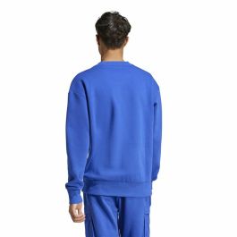 Sudadera sin Capucha Adidas City Es e Fleece Azul