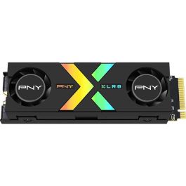 PNY CS3150XLR8 M280CS3150XHS-1TB-RB SSD M.2 NVMe GEN5 1TB con RGB y Disipador de Calor Gaming Epic-X para PC