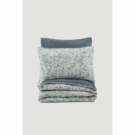 Juego de Cama 220x240 cm con 2 Fundas de Almohada 60x60 cm - 100% Algodón - Antracita ASI8683743799022