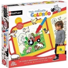 Nathan NAT3262190003149 Juego Creativo My Coloreo Maleta - Coloración Mágica al Agua Portátil Sin Manchas con Rotulador