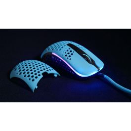 Cherry MSM M42 RGB - Ratón Gaming con Cable, Azul