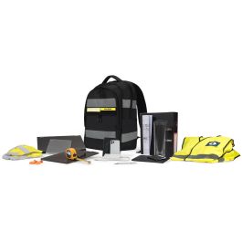DICOTA Mochila BACKPACK REFLECTIVE 25 para Portátil 15.6" Negra Impermeable con Elementos Reflectantes para Ciudad