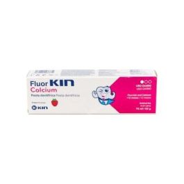 Kin Fluorkin Calcium Pasta Dentífrica Niños +12 meses. Cuidado Diario. Previene Caries y Placa. Fortalece Dientes. Sabor Fresa 75 ml. Precio: 6.89999959. SKU: B1JVXZBYY6