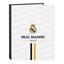 Carpeta de anillas Real Madrid C.F. Blanco A4 26.5 x 33 x 4 cm Precio: 5.94999955. SKU: B133FLZPZE