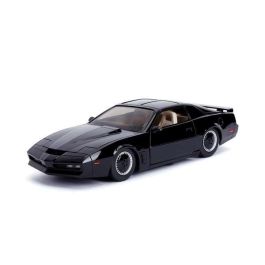 Coche de metal fantástico kitt con luz escala 1:24 30x15x11 cm Coche de metal fantástico kitt con luz escala 1:24 30x15x11 cm