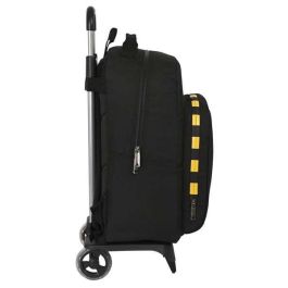 Mochila Escolar con Ruedas BlackFit8 Zone Negro 32 x 42 x 15 cm Mochila Escolar con Ruedas BlackFit8 Zone Negro 32 x 42 x 15 cm