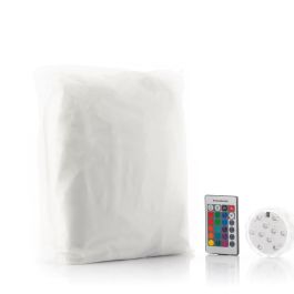 Sillón Hinchable con LED Multicolor y Mando Chight InnovaGoods