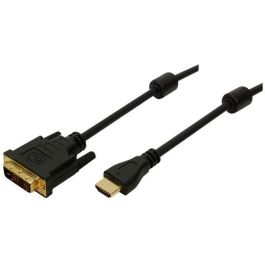 LogiLink Cable HDMI a DVI-D, Conectores Macho, 3 Metros, Color Negro Precio: 25.4999998. SKU: B1FS39V39B