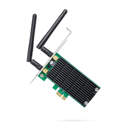 TP-Link Archer T4E Tarjeta WiFi Interna PCIe, 867 Mbit/s, Doble Banda 2.4/5 GHz, Wi-Fi 5 (802.11ac) Precio: 30.68999956. SKU: B16S27G4HT