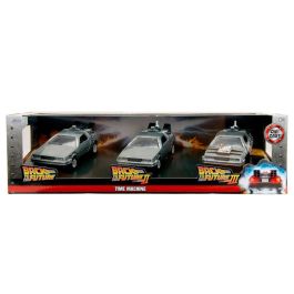 JADA TOYS DeLorean Time Machine 40 Aniversario Regreso al Futuro Set 3 Coches Metálicos 1:32 Colección Precio: 48.3395. SKU: B144D8NBX7