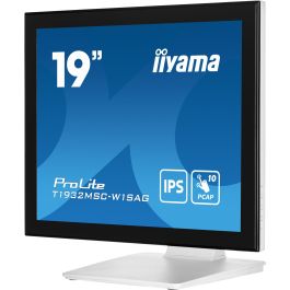 iiyama T1932MSC-W1SAG - Monitor Táctil 48.0cm (19") Full HD LED IPS 5:4 Blanco con HDMI+DP+USB