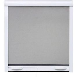 Fenetre Mosquito Net L125 x H145 cm en aluminio lacado blanco - Invisor en ancho y altura.