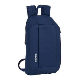 Safta Mini Mochila Bolsillo Vertical Azul Navy Modelos Surtidos