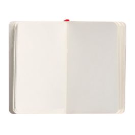 Cuaderno Con Gomilla Antartik Notes Tapa Blanda A6 Hojas Lisas Rojo 100 Hojas 80 gr Fsc