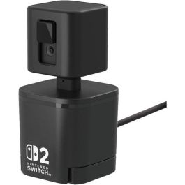 Hori 4961818039995 Cámara de Video USB Brazo Flexible y Cubierta de Lente para Nintendo Switch 2 Negra