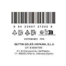 Quttin Macheta Cocina Sybarite 17.5 cm (6 Unidades)