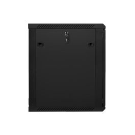 Lanberg WF01-6615-10B Armario Montaje en Pared 15U 600x600x774 mm Autoensamblaje, Negro, IP20, Máx. 60kg