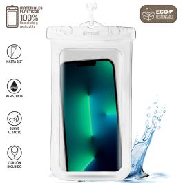 muvit for change funda acuática universal hasta 6,5" IPX8 blanca