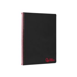 Cuaderno Espiral Liderpapel A4 Wonder Tapa Plastico 80H 90 gr Pauta Ancha 3,5 mm Con Margen Color Negro Cuaderno Espiral Liderpapel A4 Wonder Tapa Plastico 80H 90 gr Pauta Ancha 3,5 mm Con Margen Color Negro