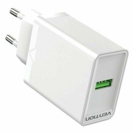 Cargador de Pared Vention FABW0-EU Blanco 18 W Cargador de Pared Vention FABW0-EU Blanco 18 W