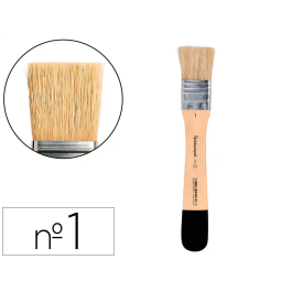 Liderpapel Brocha Paletina Plana Ancho 25 mm Cerdas de Cerda Certificado FSC para Óleo y Acrílico Precio: 39.7364. SKU: B12LR8DQ9G