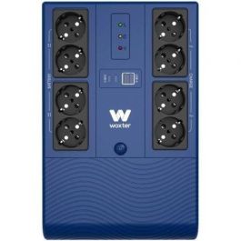 Woxter PE26-201 SAI Línea Interactiva Multibase UPS 800VA/480W 8 Salidas Schuko USB-A/C Torre