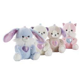 DKD Home Decor Peluche Niños Animales Poliéster Surtido 14x14x20 cm - Pack 8 Unidades DKD Home Decor Peluche Niños Animales Poliéster Surtido 14x14x20 cm - Pack 8 Unidades
