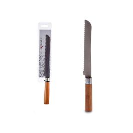 Cuchillo Sierra Kinvara Mango Madera 32 cm, Plata y Marrón, No apto lavavajillas (24 Unidades) Precio: 53.49999996. SKU: S3602158