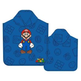 Safta Poncho Super Mario Microfibra 50x100cm