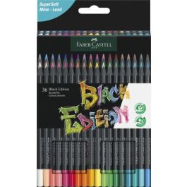 Estuche 36 Lápices de Colores Black Edition. Faber Castell 116436 Precio: 20.50000029. SKU: B1EJQ3H6RL