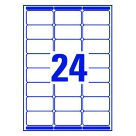 Avery L7159-15 Etiqueta Autoadhesiva Blanca 6,35 x 3,39 cm 360 Piezas