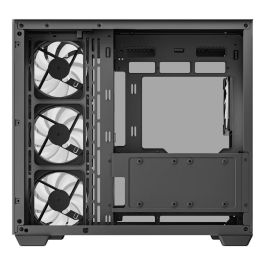 DeepCool CG530 4F Midi Tower Negro ATX, ITX, micro ATX para Juego con Panel de Vidrio Templado