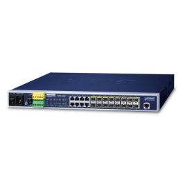 Planet Switch 16 puertos SFP Gigabit 100/1000X + 8 10/10/1000T gestionable L2+ Precio: 532.59000025. SKU: B1767HYL3Y