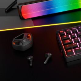 Krom Auriculares Gaming In-Ear Bluetooth Kall con Estuche de Carga Autonomía 4h Negros NXKROMKALL