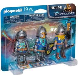 Playmobil Novelmore Set de 3 Caballeros para +4 años