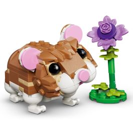 Lego Juego de construcción Lindo Hámster con Flor Lego Creator para 7 años+