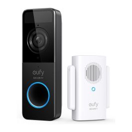 Eufy Timbre Videoportero Inalámbrico 1080p Full HD con Visión Nocturna, Batería, Compatible con Alexa y Google, IP65, E8220311 Precio: 146.4999998. SKU: B1HMK39PCN